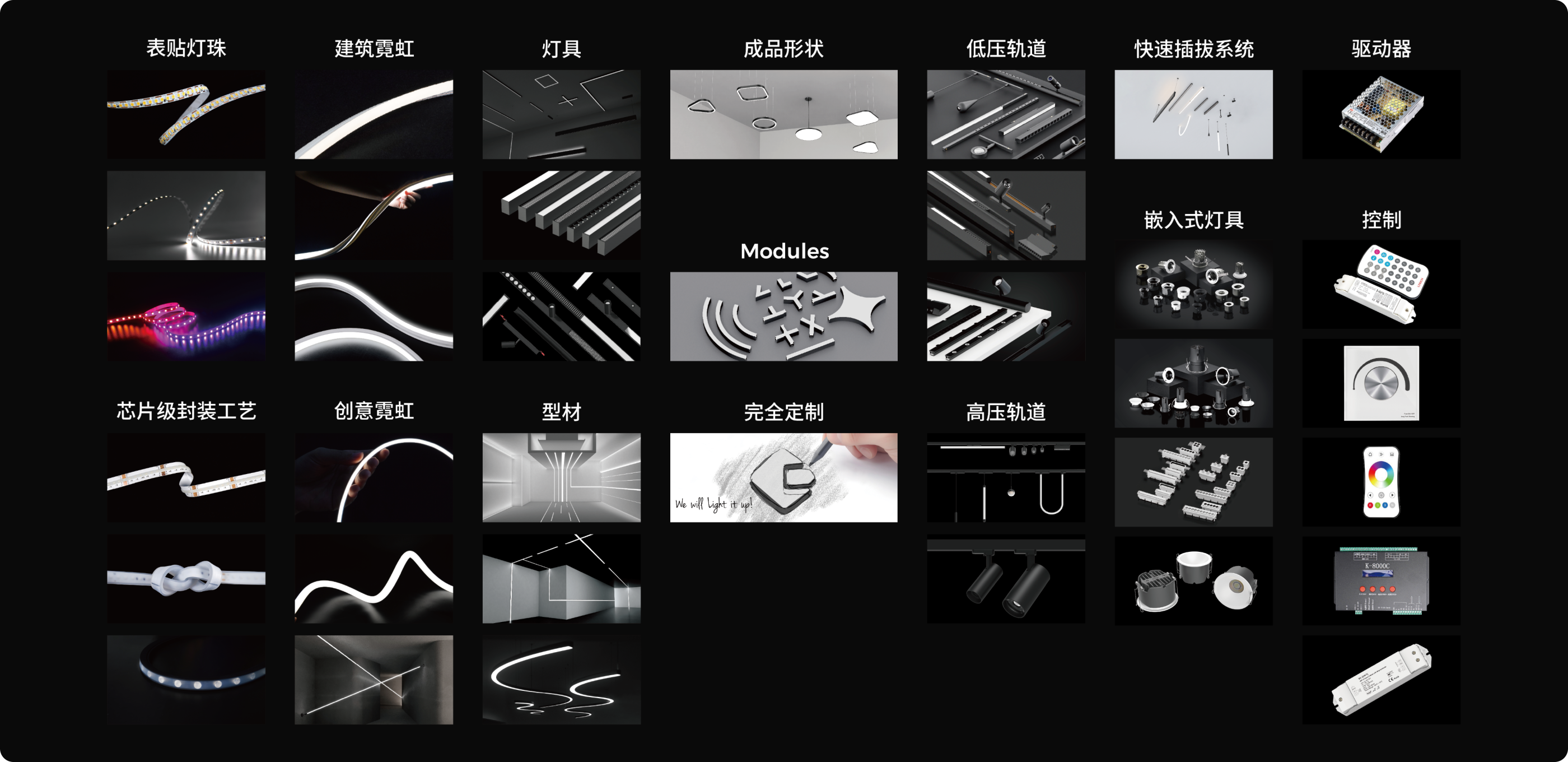产品体系 - 产品研发 - COLORS华彩光电